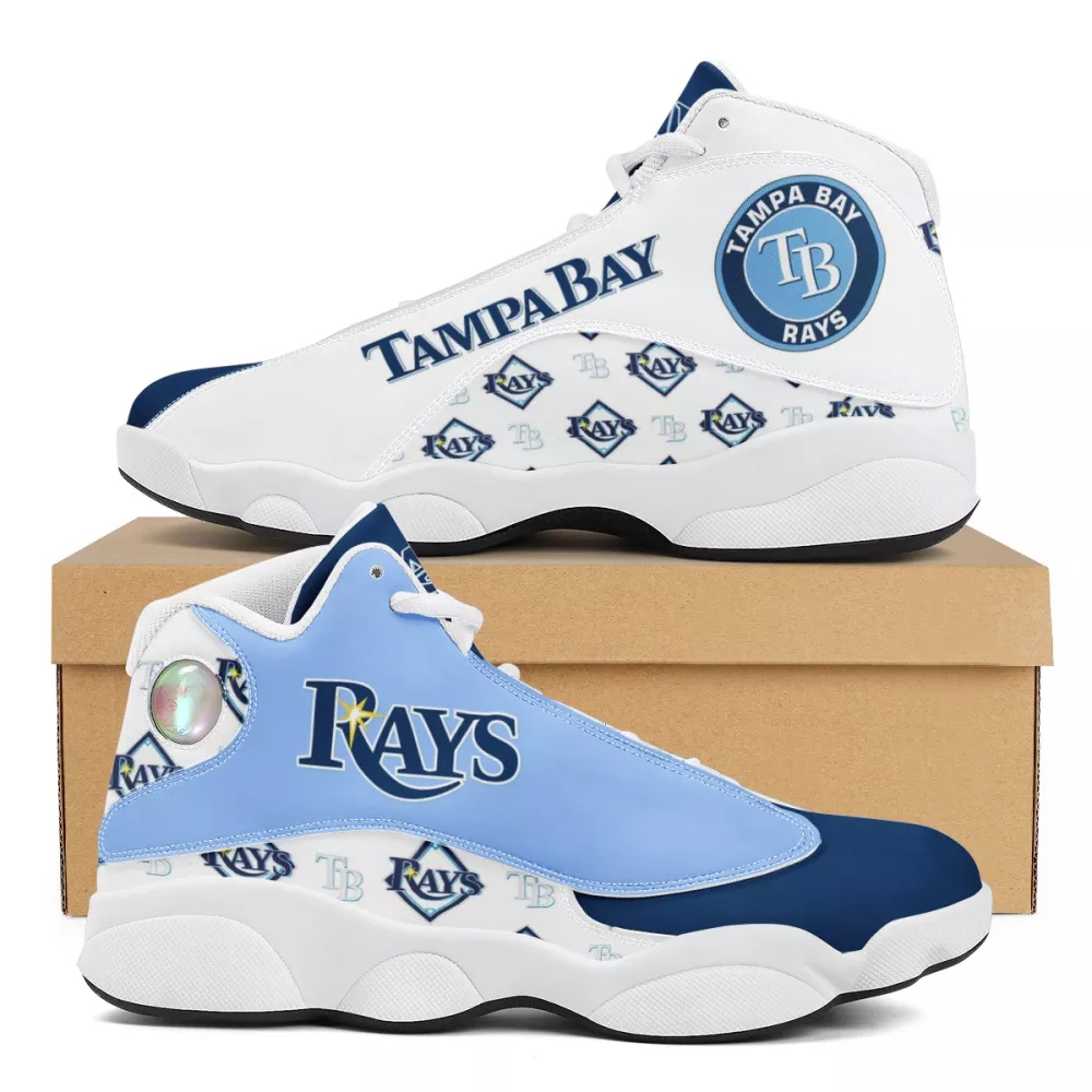 Men's Tampa Bay Rays Limited Edition AJ13 Sneakers 001